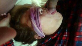 Hairy Mature Wife Swallows Four Massive Cum Loads