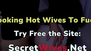 wife orgasms crazily as bbc fucks her slut ass