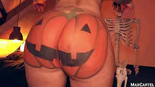 Voodoo whore's asshole filled with creampie!