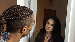 Hey neighbor, i found the perfect excuse for you to fuck my tattooed brazilian milf pussy hard