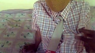 tiny schoolgirl gets fucked hard coming home from class 😈🍆💦