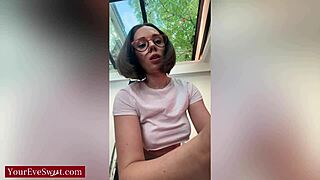 i'm throatin' this big dildo so deep for you eve sweet