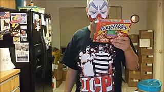 flipflop pizza bagel bites kitchen flip flop food fetish clown show