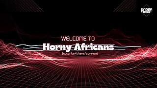 Ebony housegirl's quickie during wardrobe change