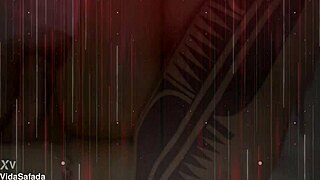 Her swollen red pussy burned but he pushed into tight ass anyway