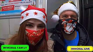 Mina Von D Hooks Up For Wild Budapest Holiday Fuck Fest