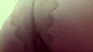 Nylon Ass Mistress Elza Demands Brutal Cock Worship