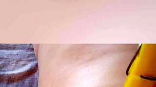 Gretala pinches her natural tit nipple teasingly