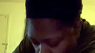 bbw sips on huge bbc in homemade bedroom submission