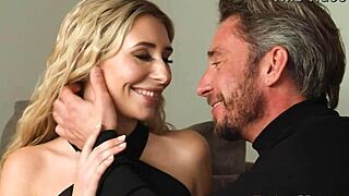 tory's boyfriend savors shaved pussy blowjob arse licking and jizz swallow