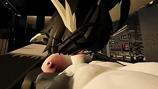 cute moth anal rides big furry cock creampie orgasm