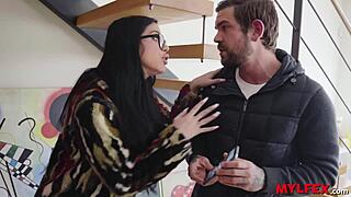 hey spanish milf why'd the house boy blackmail your tight ass for bareback anal?