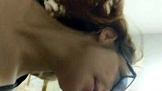 petite hotel blonde deepthroats monster cock hungrily