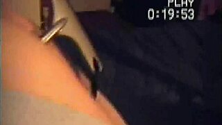 bisexual guy tied up teased with dildo and scraper anal insertion