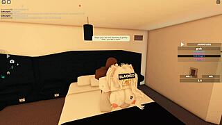 Rough BBC Destroys Big Ass in Roblox Porn Frenzy