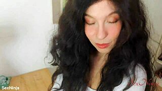 saleswoman demos tight pussy sex doll missionary style?