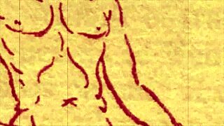 i cherish this steamy vintage erotic drawing forever