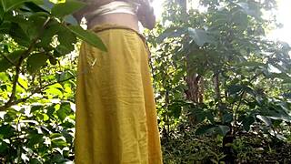 black huge cock pounds big tits asian ass rough anal in jungle garden forest public outdoor