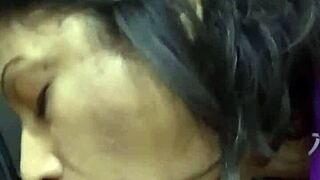 Male Ejaculation in mouth while giving a hot blowjob